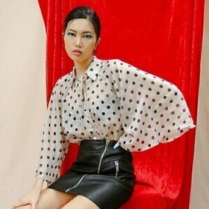 summum woman Polka Dots Blouse